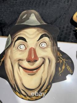 RARE ORIGINAL WIZARD OF OZ PAPER MASKS 1939 Einson-Freeman Loews