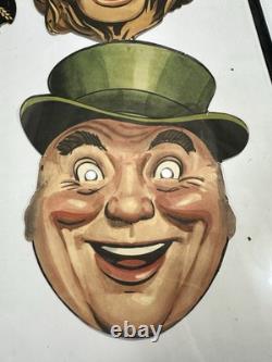 RARE ORIGINAL WIZARD OF OZ PAPER MASKS 1939 Einson-Freeman Loews