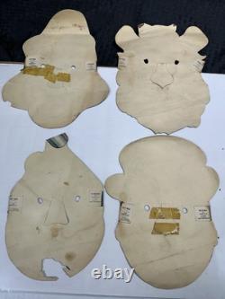RARE ORIGINAL WIZARD OF OZ PAPER MASKS 1939 Einson-Freeman Loews