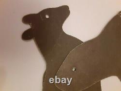 RARE Old Vintage Halloween Mechanical Bat Cardboard Diecut Die Cut Beistle 1920s