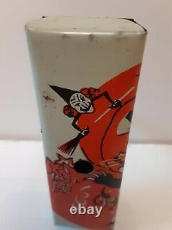 RARE Old Vintage Halloween Tin Noisemaker Cat Witch JOL Bugle Co. 1920's-1940's