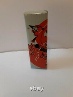 RARE Old Vintage Halloween Tin Noisemaker Cat Witch JOL Bugle Co. 1920's-1940's