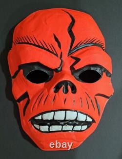 RARE Red Skull Marvel Comics Ben Cooper Vintage Mask Costume Box 1970s Halloween