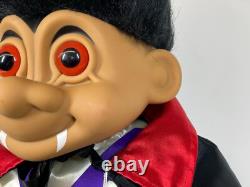 RARE Russ FANG Vintage Halloween Count Dracula Large Jumbo 27 Troll Doll Plush
