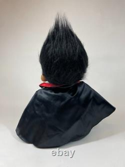 RARE Russ FANG Vintage Halloween Count Dracula Large Jumbo 27 Troll Doll Plush
