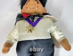 RARE Russ FANG Vintage Halloween Count Dracula Large Jumbo 27 Troll Doll Plush