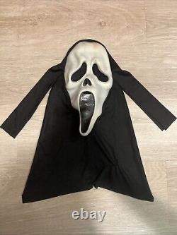 RARE SCREAM Ghostface Mask Fun World Div. Gen 2 Vintage Fantastic Faces GLOW