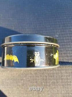 RARE Tindeco HALLOWEEN? Candy TIN. Witch With Broom