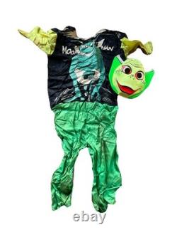 RARE VINTAGE 1960's Moon Man Halloween Costume