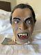 Rare! Vtg 1977 Don Post Dracula Latex Rubber Mask With Original. Hang Tag