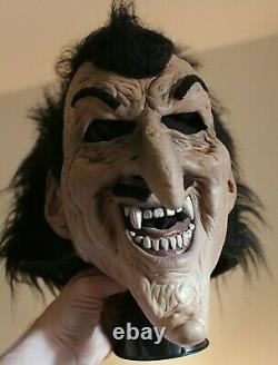 RARE VTG. 1985 Be Something Studios UNDERTAKER mask halloween Snidely Whiplash