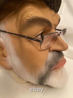 RARE VTG 1994 SEAN CONNERY LUCAS-FILM LTD MASK INDIANA JONES Halloween Costume