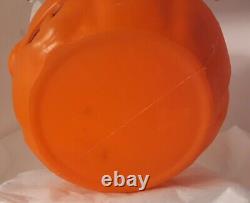 RARE VTG Halloween STAR BAND Blowmold Plastic Jack o Lantern Jol Bucket Pail