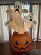 Rare Vtg Totally Ghoul Airblown Inflatable 8ft Halloween Ghosts Pumpkin Read