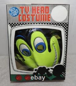RARE Vintage 1970 Ben Cooper Heckle & Jeckel Halloween Costume & Mask In Box LG