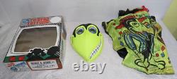 RARE Vintage 1970 Ben Cooper Heckle & Jeckel Halloween Costume & Mask In Box LG