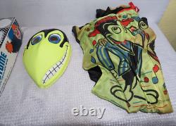 RARE Vintage 1970 Ben Cooper Heckle & Jeckel Halloween Costume & Mask In Box LG