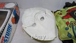 RARE Vintage 1970 Ben Cooper Heckle & Jeckel Halloween Costume & Mask In Box LG