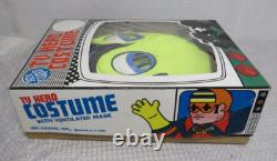 RARE Vintage 1970 Ben Cooper Heckle & Jeckel Halloween Costume & Mask In Box LG