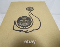 RARE Vintage 1970 Ben Cooper Heckle & Jeckel Halloween Costume & Mask In Box LG