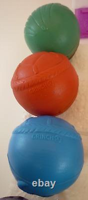 RARE Vintage 1980s/90s Knockoff Madball Plastic Gumball Prizes Lot of 12