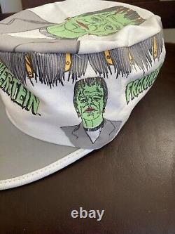 RARE Vintage 1984 Universal Pictures Monsters Frankenstein Halloween Hat