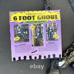 RARE Vintage 1996 Fun World 6FT GHOUL Halloween Decoration LED SCREAM GHOSTFACE