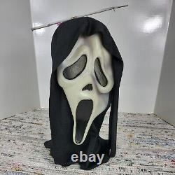 RARE Vintage 1997 SCREAM Ghost Face Mask Fun World Easter Unlimited E. U (T) READ