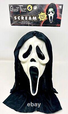 RARE Vintage 1997 SCREAM Ghost Face Mask! Fun World / Easter Unlimited! HORROR