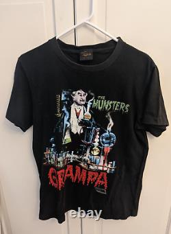 RARE Vintage 80's 90's The Munsters Grandpa Character T-Shirt Size M MUNSTER