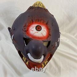 RARE Vintage 80's MADBALLS Horn Head Rubber Halloween Mask! TCFC / AmToy HORROR