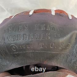 RARE Vintage 80's MADBALLS Horn Head Rubber Halloween Mask! TCFC / AmToy HORROR