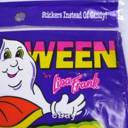 RARE Vintage 80s Lisa Frank HALLOWEEN HANDOUT Stickers party favors SEALED