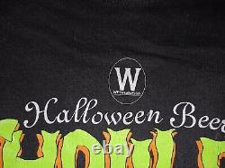 RARE! Vintage 90's Wetherspoon Halloween Beer THRILLER t-shirt Large mens