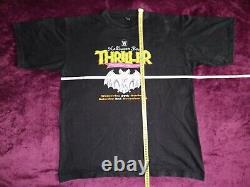 RARE! Vintage 90's Wetherspoon Halloween Beer THRILLER t-shirt Large mens