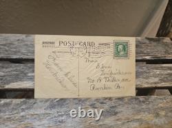 RARE Vintage A Happy Halloween Postcard