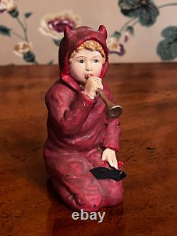 RARE Vintage Bethany Lowe Halloween Trick Or Treat Devil Kid