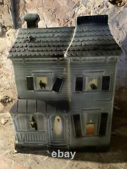 RARE Vintage Don Featherstone Halloween Haunted House Blow Mold 1995