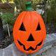 Rare Vintage Giant 22 Tall Empire Pumpkin Jack O Lantern Blow Mold Halloween