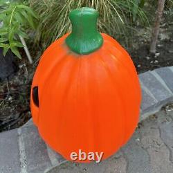 RARE Vintage Giant 22 Tall Empire Pumpkin Jack O Lantern Blow Mold Halloween