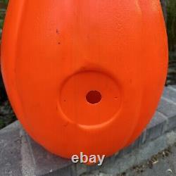 RARE Vintage Giant 22 Tall Empire Pumpkin Jack O Lantern Blow Mold Halloween