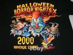 RARE Vintage HALLOWEEN HORROR NIGHTS 2000 Universal Studios Shirt in size M