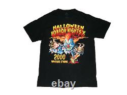 RARE Vintage HALLOWEEN HORROR NIGHTS 2000 Universal Studios Shirt in size M