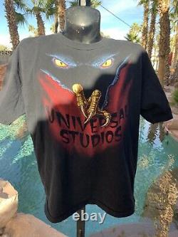RARE Vintage HALLOWEEN HORROR NIGHTS VI 1996 Universal Studios Shirt in size XXL