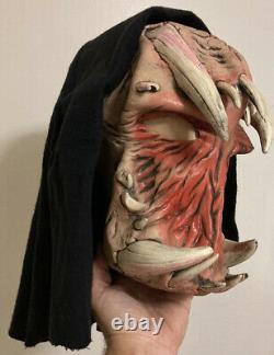 RARE Vintage Halloween Mask Be Something Studios 1998 BIG Fangs Faceless Monster