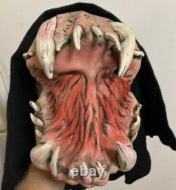 RARE Vintage Halloween Mask Be Something Studios 1998 BIG Fangs Faceless Monster