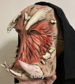 RARE Vintage Halloween Mask Be Something Studios 1998 BIG Fangs Faceless Monster