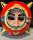 Rare! Vintage Halloween Spiked Helmet Face Mask Amazing Condition