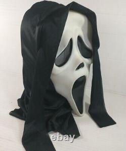 RARE Vintage SCREAM Ghost Face Mask Fun World / Easter Unlimited! GLOW Halloween