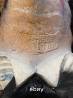RARE Vintage TOPSTONE Nu-Skin Mask #1003 Dracula 1989 Full Chest Plate Halloween